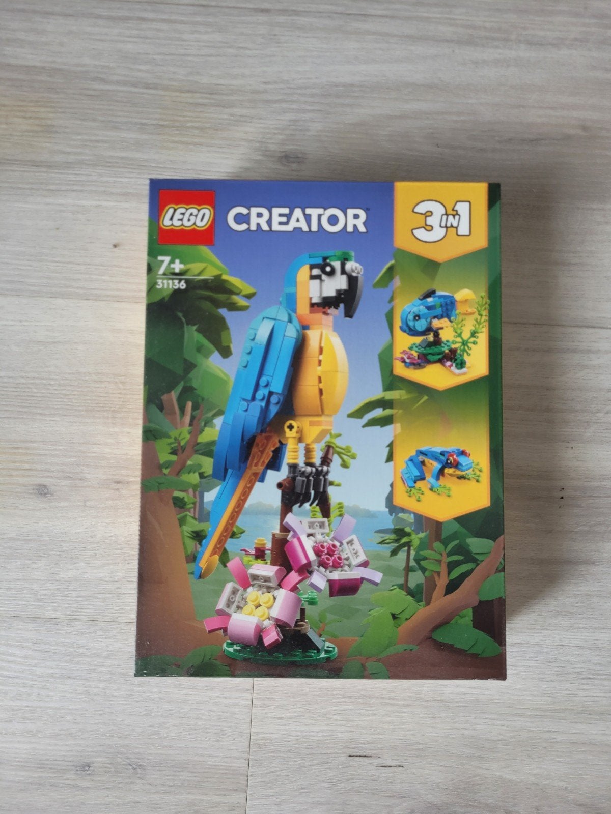 Lego exotic parrot NIEUW 31136, Lego, Nieuw, Ophalen of Verzenden, Ongeopend/sealed