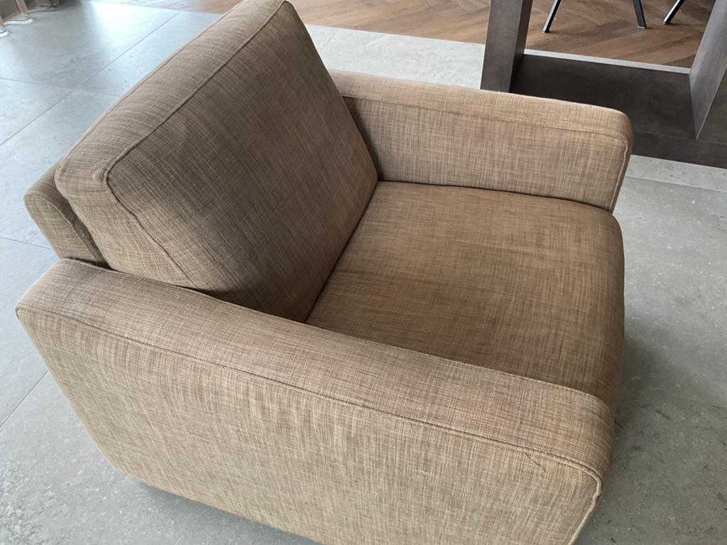 Sofa / fauteuil natuzzi, Huis en Inrichting, Ophalen, Eenpersoons, 75 tot 100 cm, Zo goed als nieuw