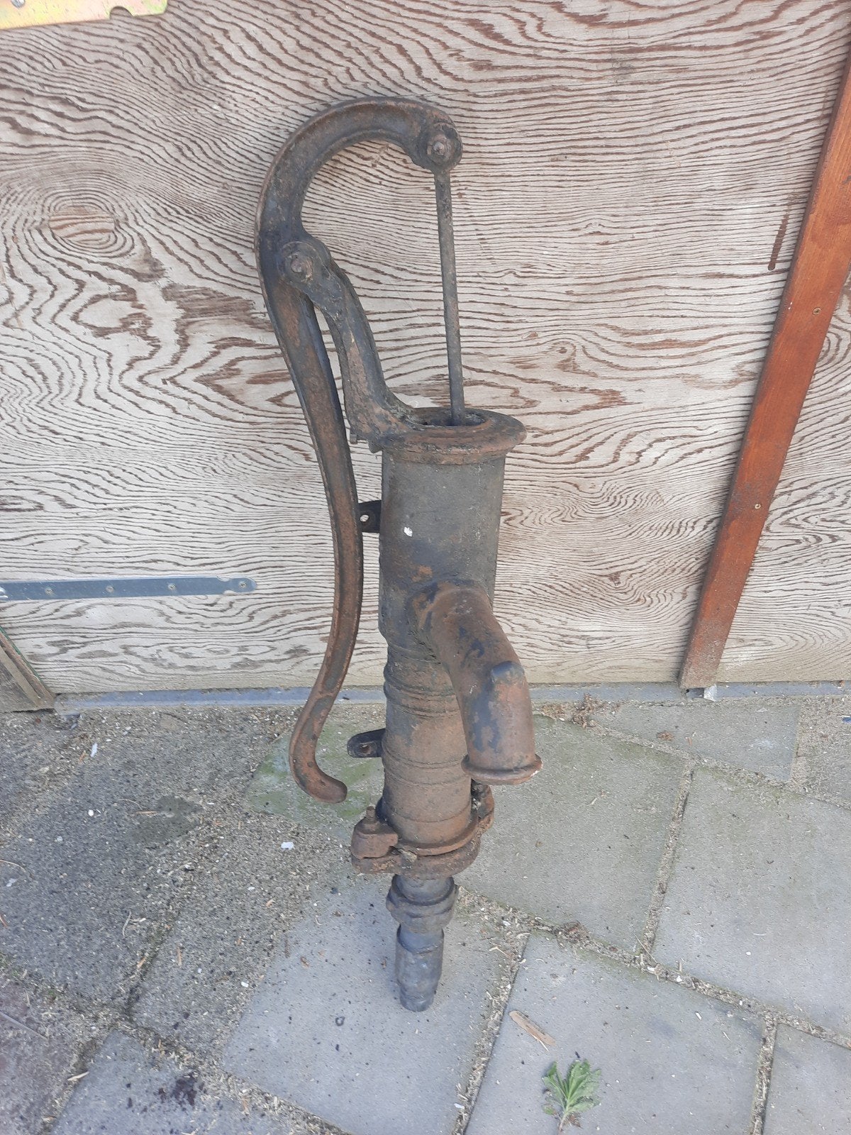 Gietijzeren handpomp, Tuin en Terras, Ophalen, Gebruikt