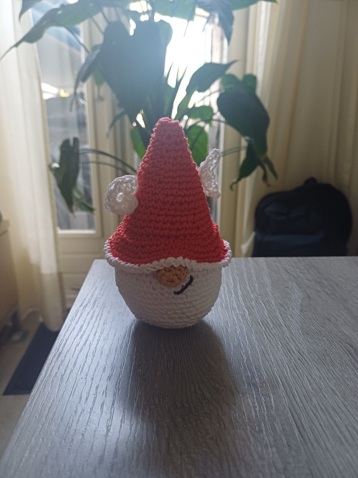 Kleine valentijnkabouter, Hobby en Vrije tijd, Knutselen, Zo goed als nieuw, Knutselwerk, Handgemaakt, Overige merken, Textiel