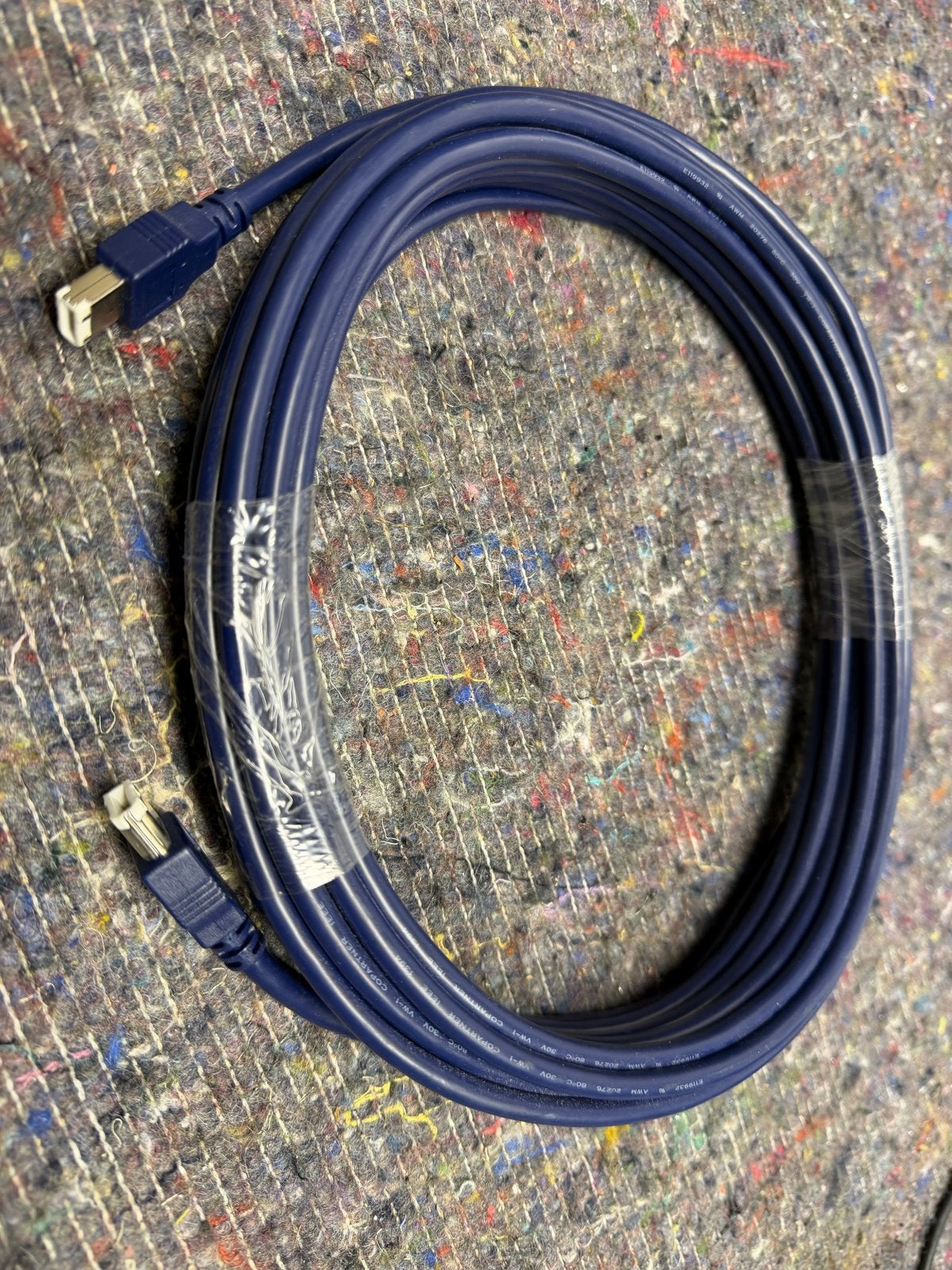 Copartner IEEE 1394 FireWire Kabel - Blauw 9 mtr, Computers en Software, Capture cards, Ophalen of Verzenden