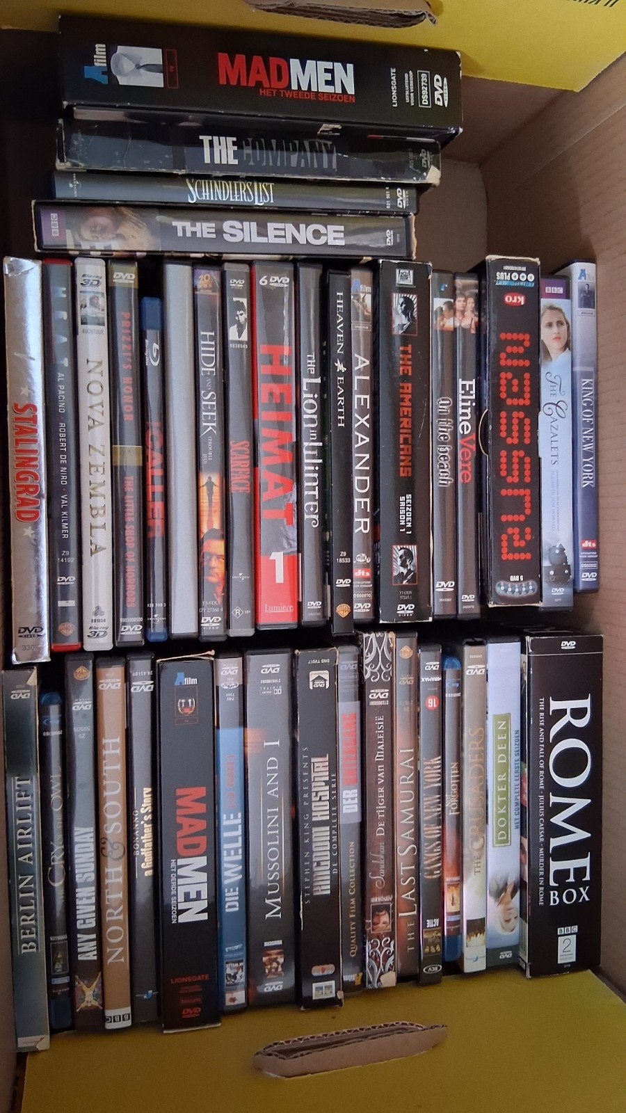 Meer dan 100 dvd, Alle leeftijden, Ophalen, Zo goed als nieuw, Overige genres
