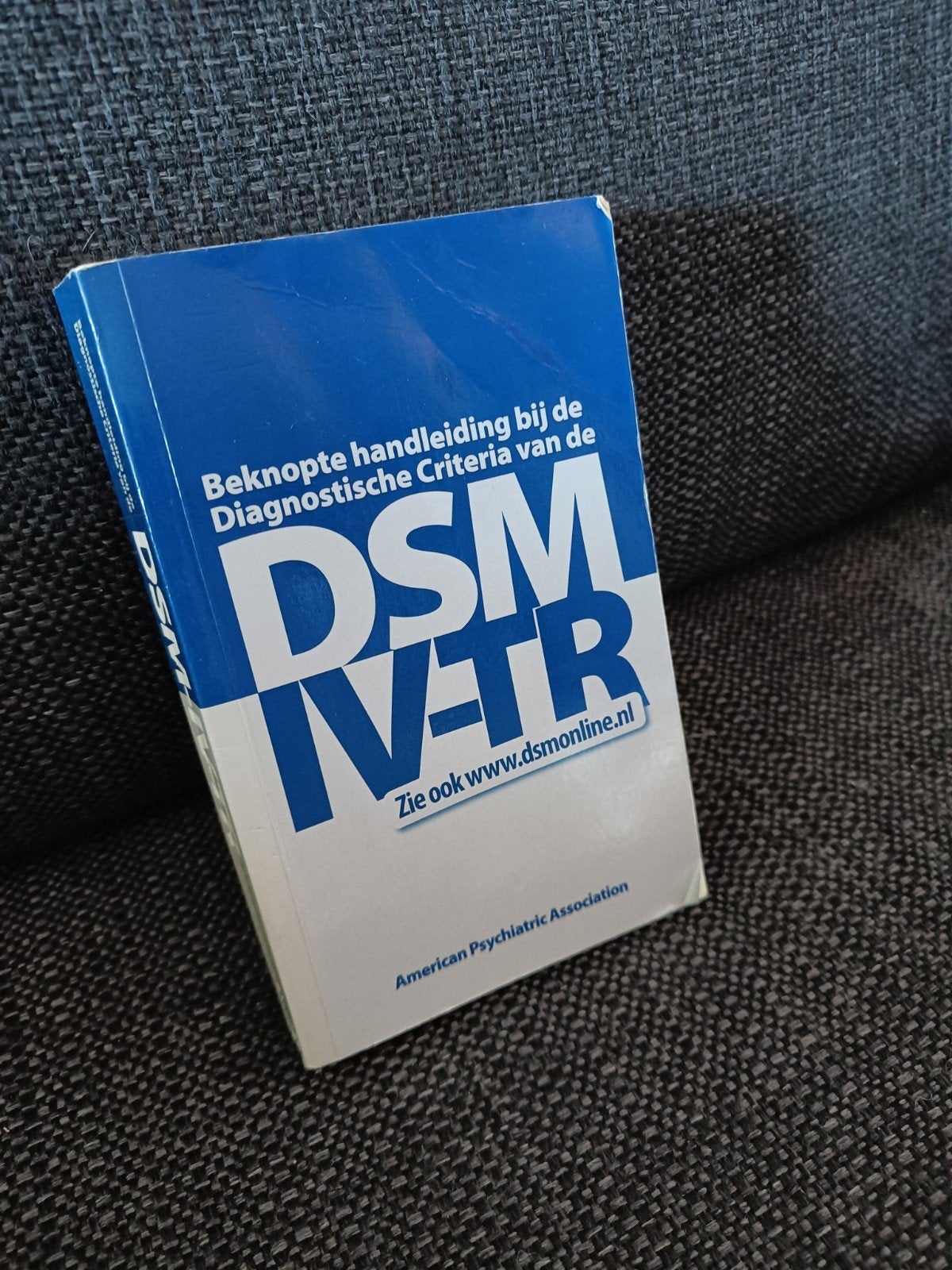 Beknopte handleiding - DSM IV-TR, Gelezen, American Psychiatric Association, Gamma, HBO