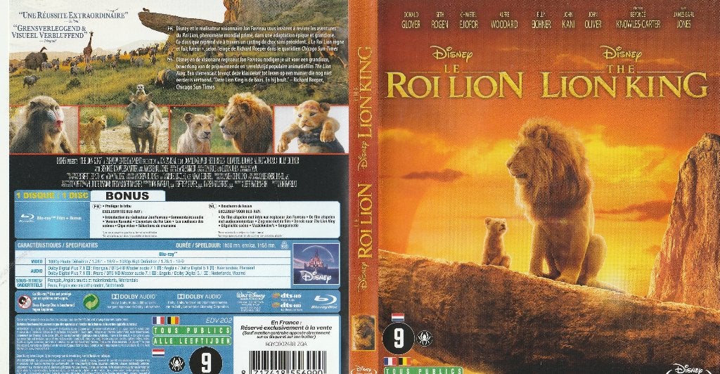 The lion king disney blu ray ( ned. Ondert. ), Ophalen of Verzenden, Zo goed als nieuw, Tekenfilms en Animatie
