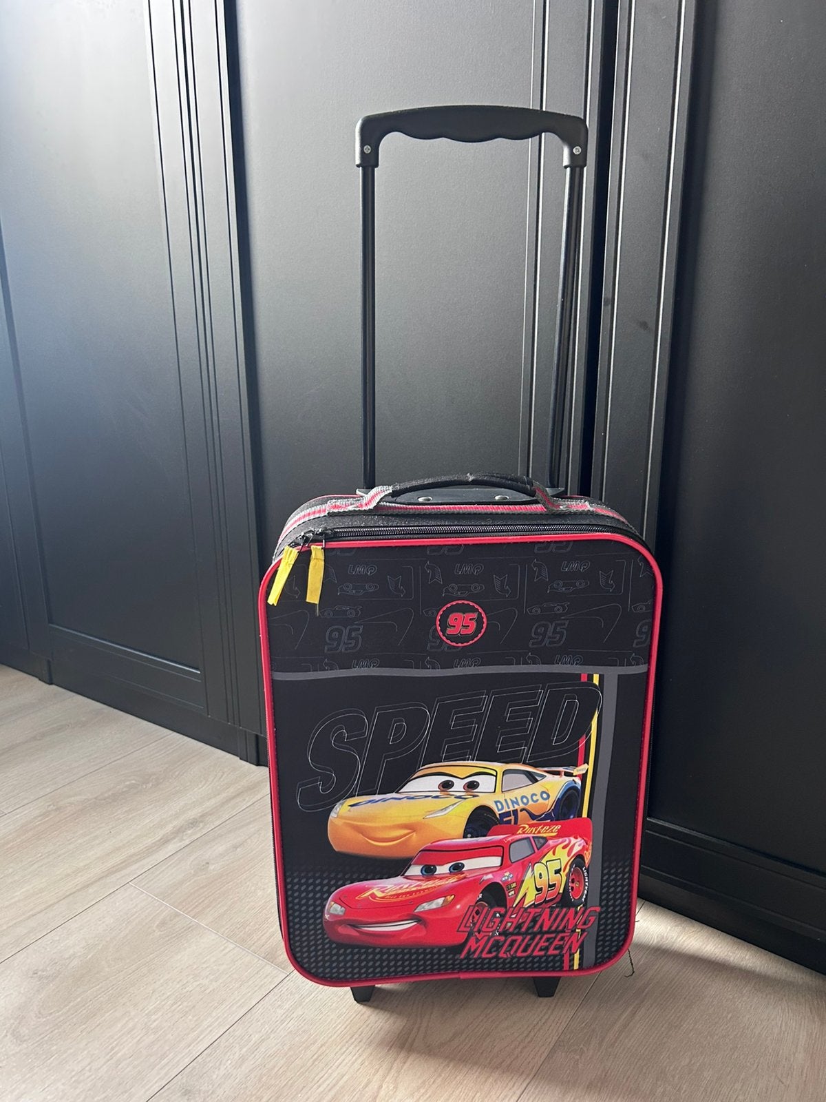 Cars Trolley, Sieraden, Tassen en Uiterlijk, Koffers, Ophalen, Zo goed als nieuw, Hard kunststof, Minder dan 50 cm