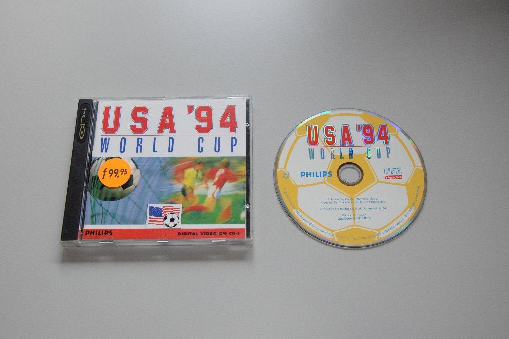 Philips CDi / CD-i : World Cup - USA '94 (1994), Gebruikt, 2 spelers, Ophalen of Verzenden, Vanaf 3 jaar