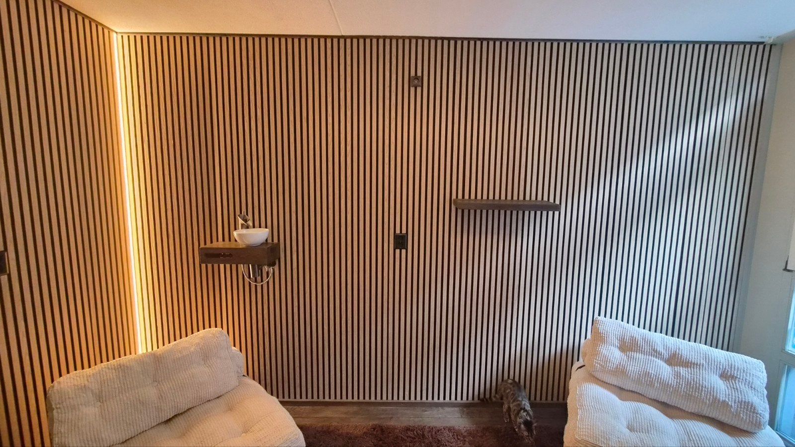 Twee wandpanelen nog over, Ophalen, Nieuw, 25 tot 50 cm, 50 tot 100 cm