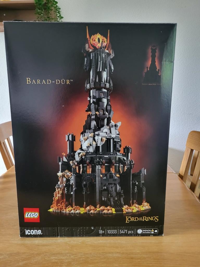LEGO Icons Lord of the Rings Barad-dûr 10333, Kinderen en Baby's, Speelgoed | Duplo en Lego, Ophalen, Inclusief minifiguren, Lego