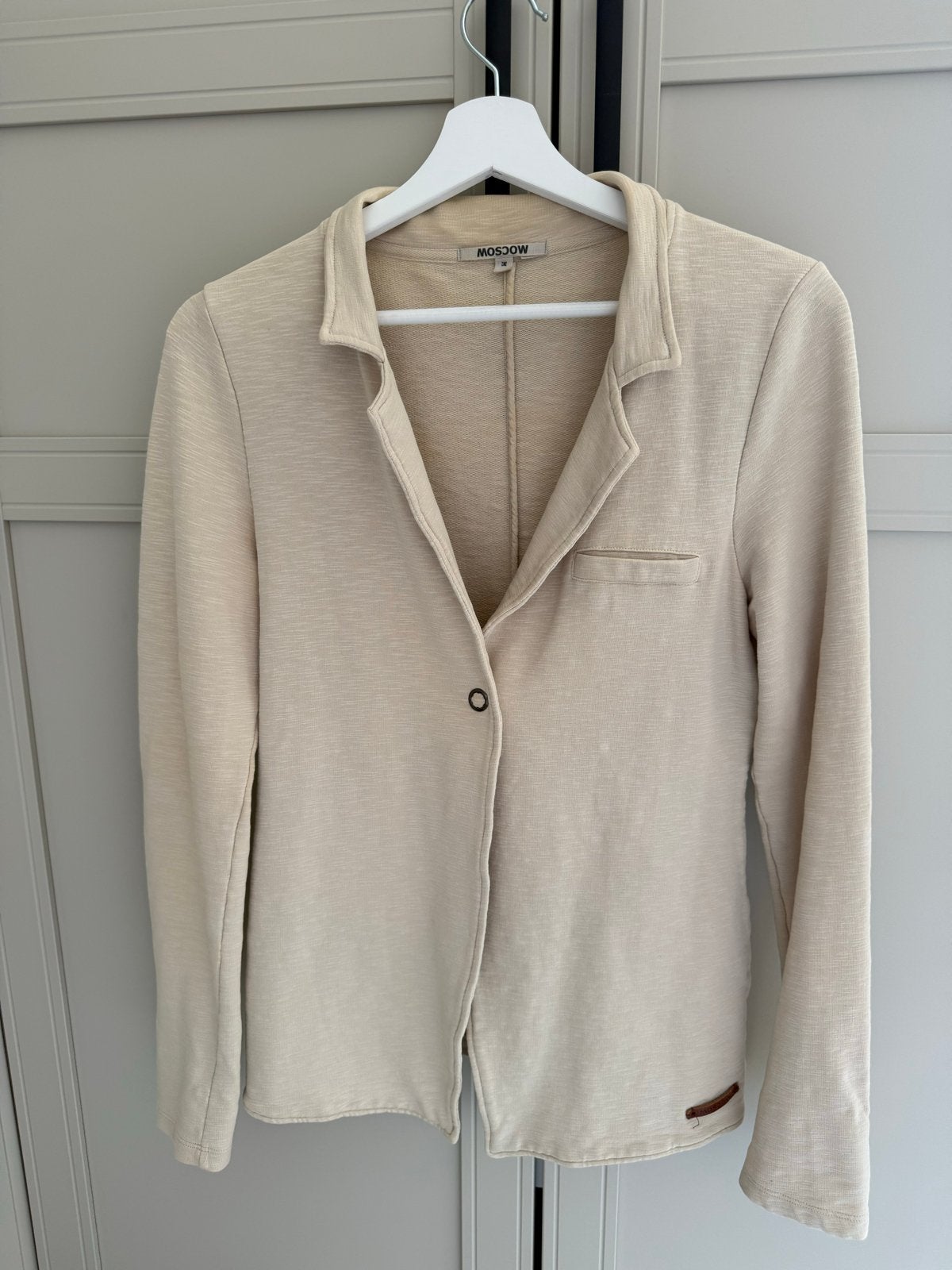 Moscow soepel vest/jasje maat M, Ophalen of Verzenden, Zo goed als nieuw, Maat 38/40 (M), Beige