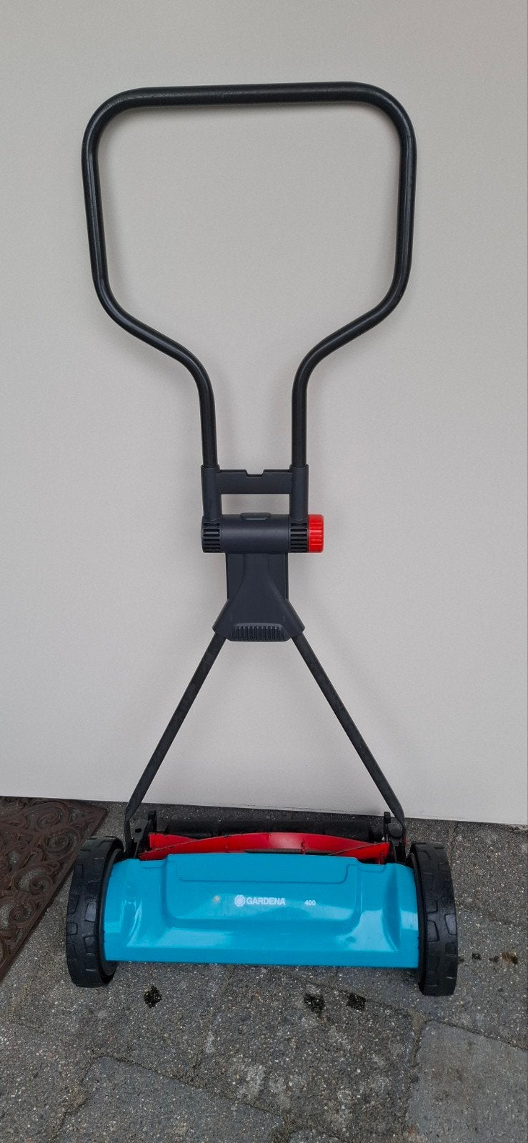 Gardena 400 Handgrasmaaier - Inklapbaar, Ophalen, Handgrasmaaier, Zo goed als nieuw, 40 t/m 49 cm