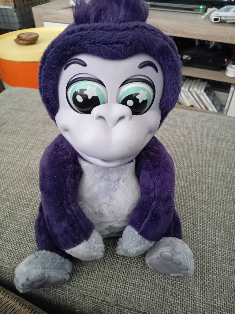 Aap knuffel, Overige merken, Met geluid, Overige karakters, Zo goed als nieuw