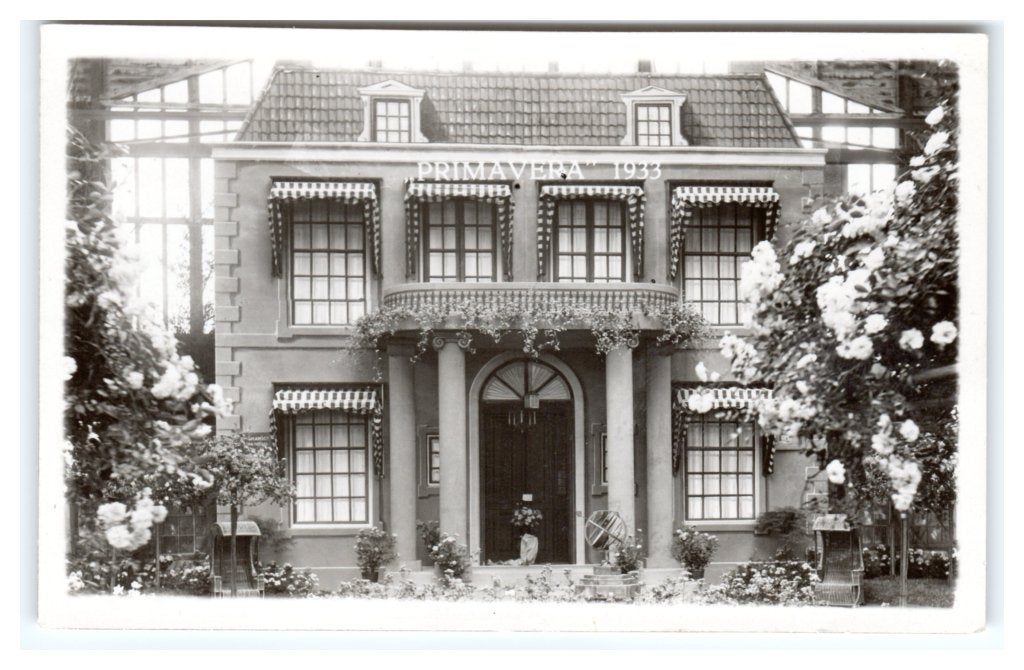 Aalsmeer, "Primavera" 1933 - Fotokaart, Verzamelen, Ophalen of Verzenden, 1940 tot 1960, Ongelopen, Noord-Holland