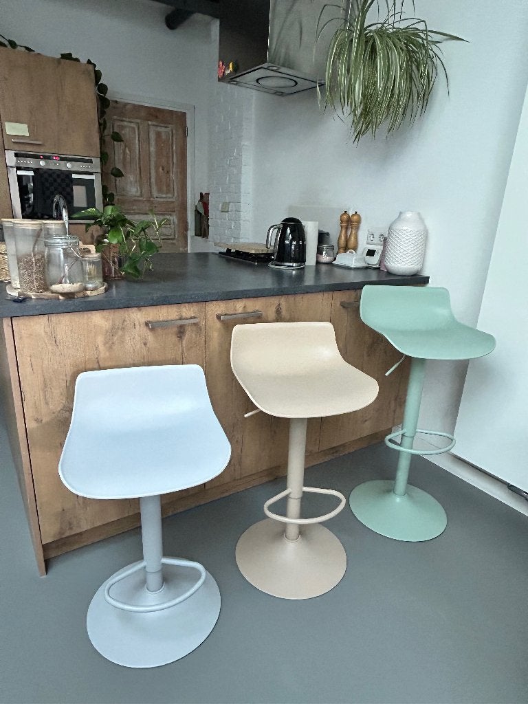 Bar krukken, Ophalen, Kunststof, 60 tot 90 cm, Zo goed als nieuw