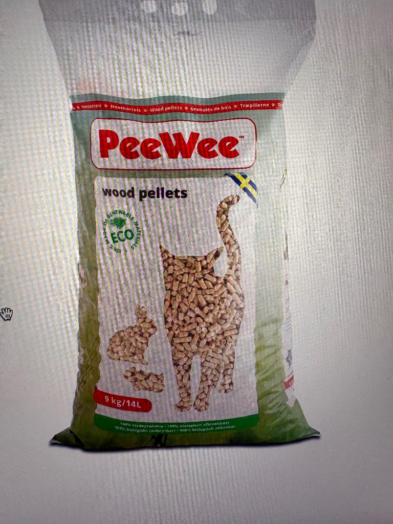 Pee wee kattenbakkorrels, Ophalen, Nieuw, Gesloten