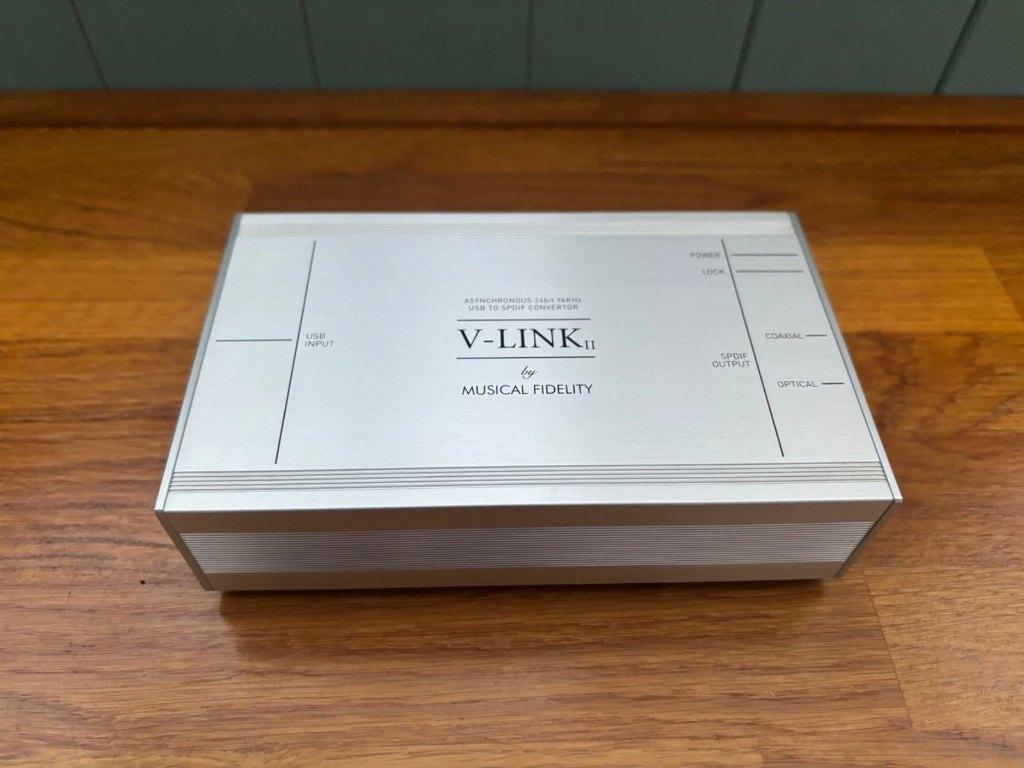 Musical Fidelity V-Link II USB naar S/PDIF converter., Ophalen of Verzenden, Gebruikt
