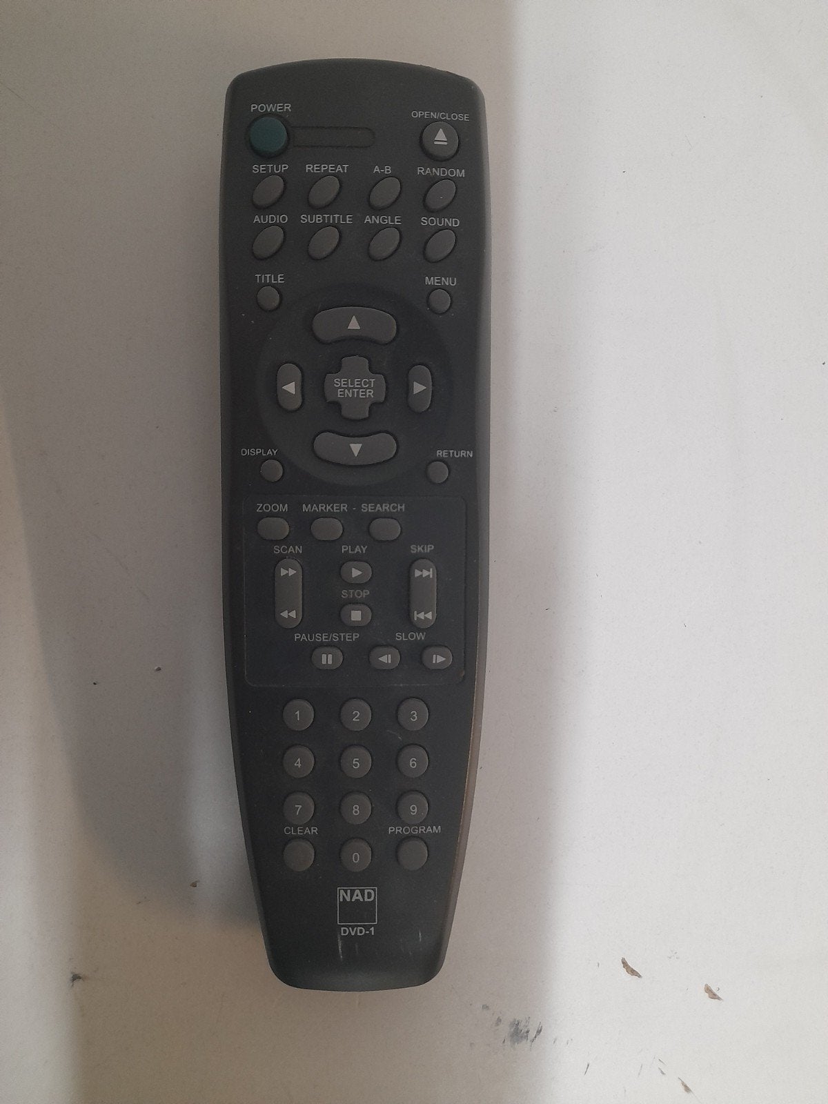 NAD DVD-1 Afstandsbediening, Ophalen of Verzenden, Gebruikt, Origineel, Dvd