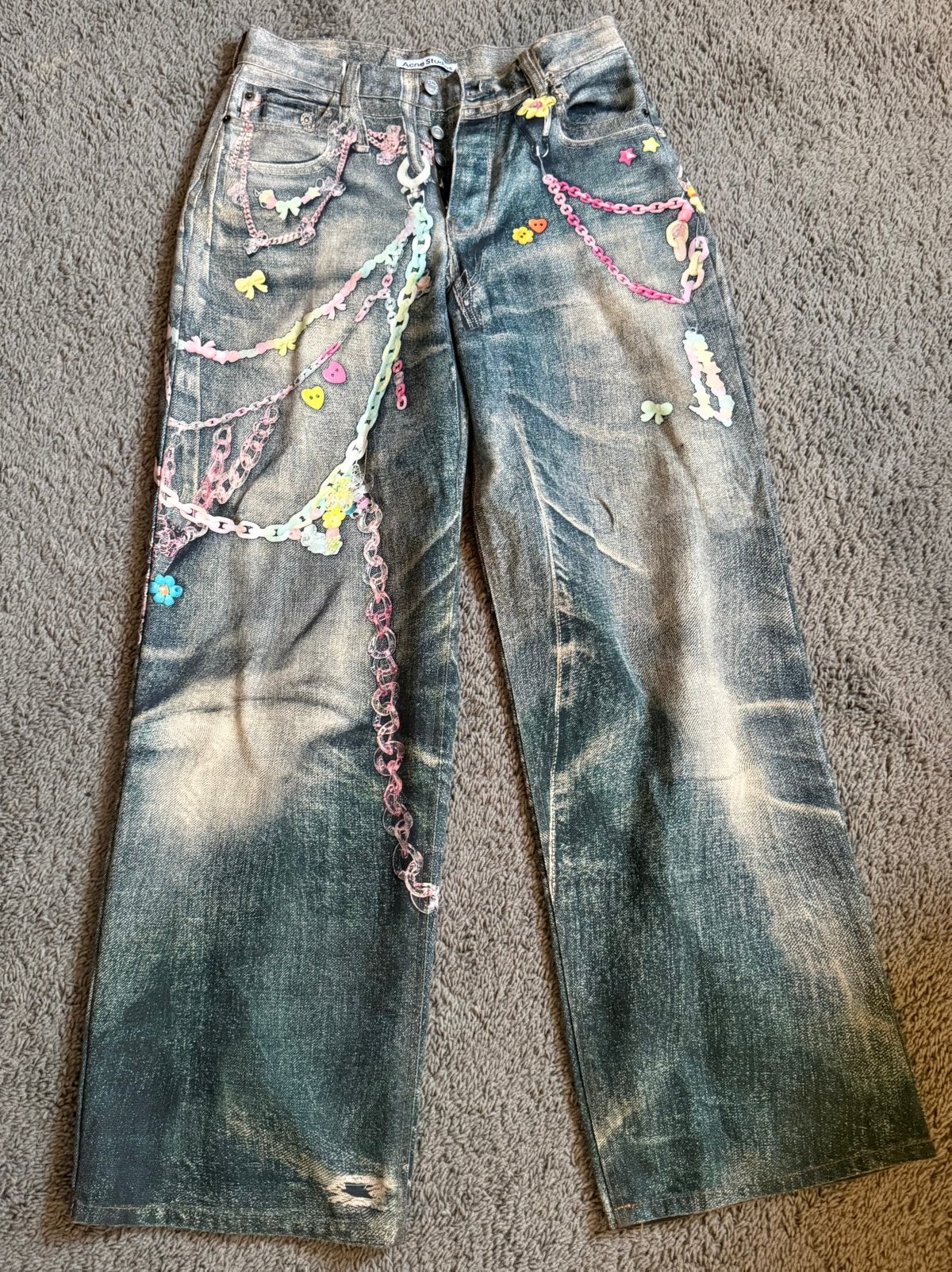 Acne studios broek, Ophalen of Verzenden, Zo goed als nieuw, Lang