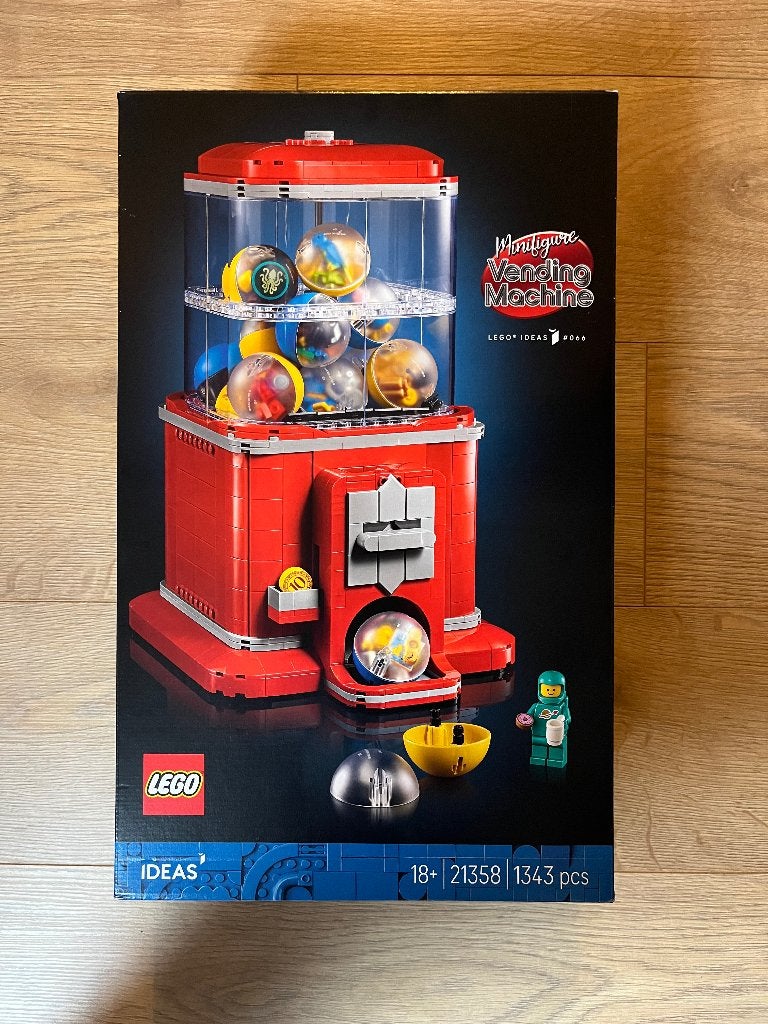 Lego Ideas Minifigurenautomaat 21358 - NIEUW, Lego, Nieuw, Ophalen of Verzenden, Complete set