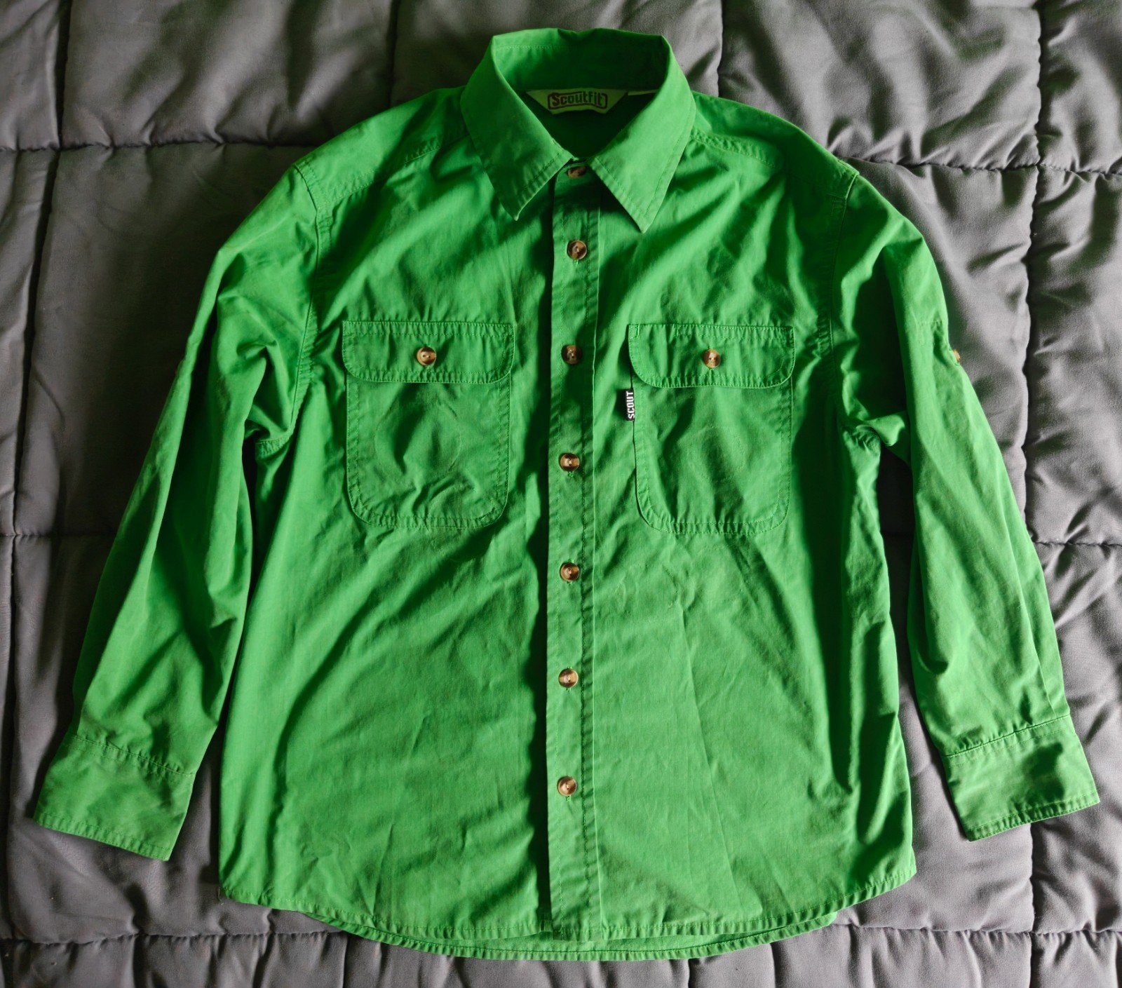 Scouting Blouse Welpen (Groen), Maat 140, Kids, Verzenden, Gebruikt, Kleding