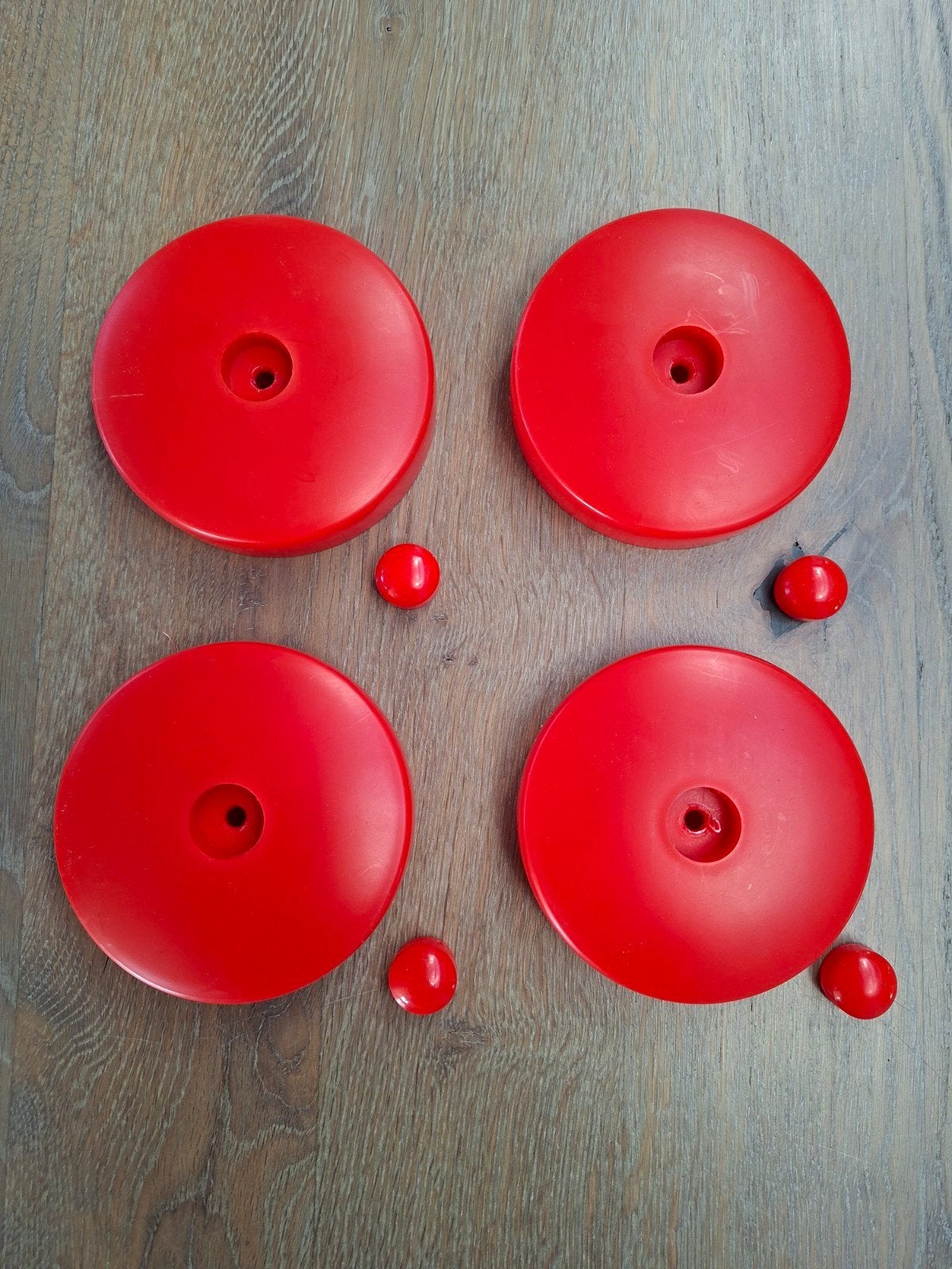 Paalkap kunststof (rond) 55 stuks, Tuin en Terras, Ophalen of Verzenden, Nieuw, Minder dan 180 cm, Palen