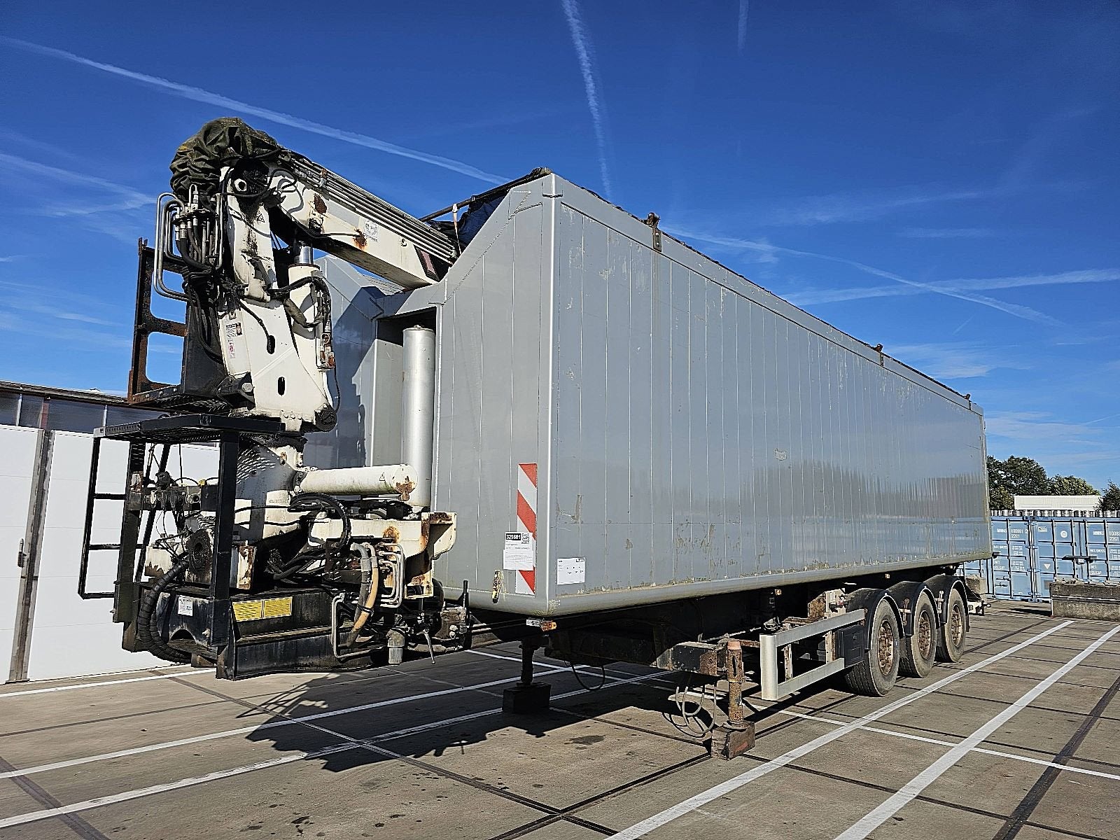 H & W HWDKSK38 atlas 145.2 crane, Overige kleuren, Bedrijf, Aanhangers en Opleggers, Te koop