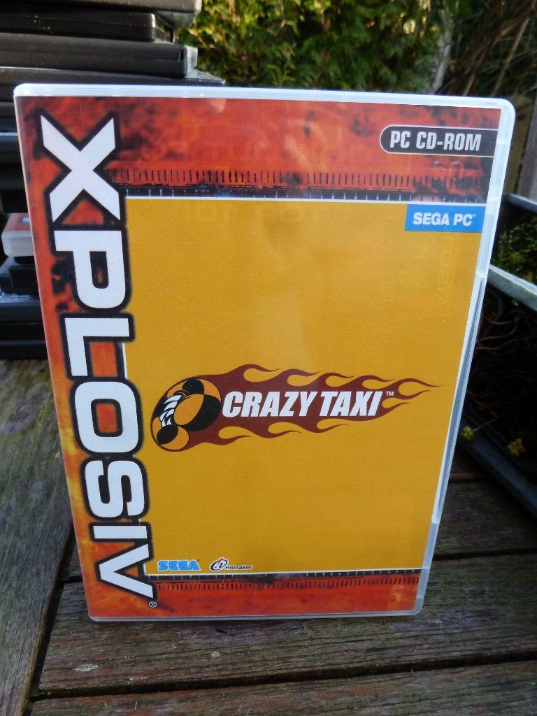 Xplosiv Crazy Taxi sega pc cd rom, Gebruikt, 1 speler, Racen en Vliegen, Ophalen of Verzenden