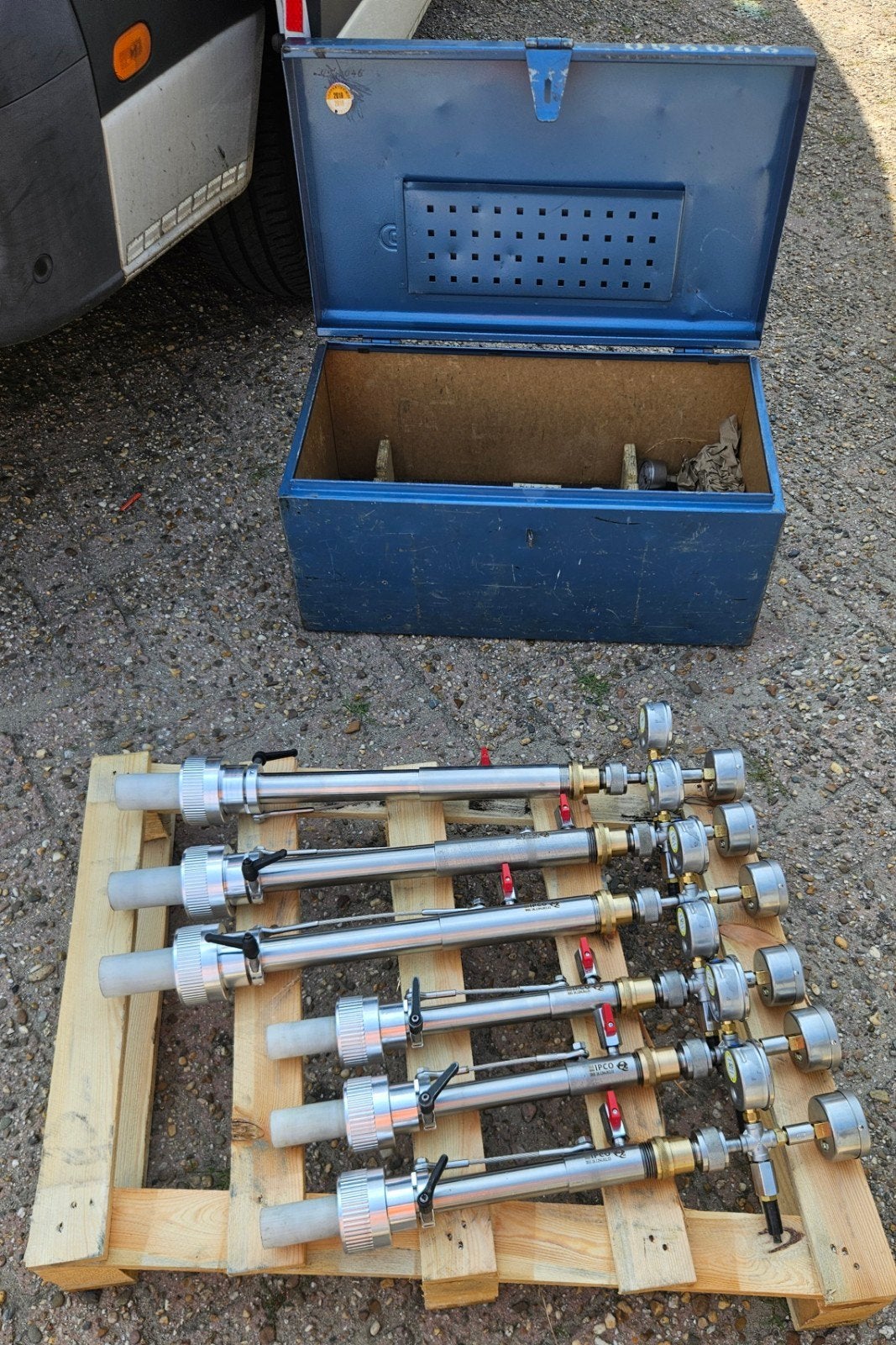 IPCO GAS TEC QA Blazenlansen sets aanboorset, Ophalen of Verzenden