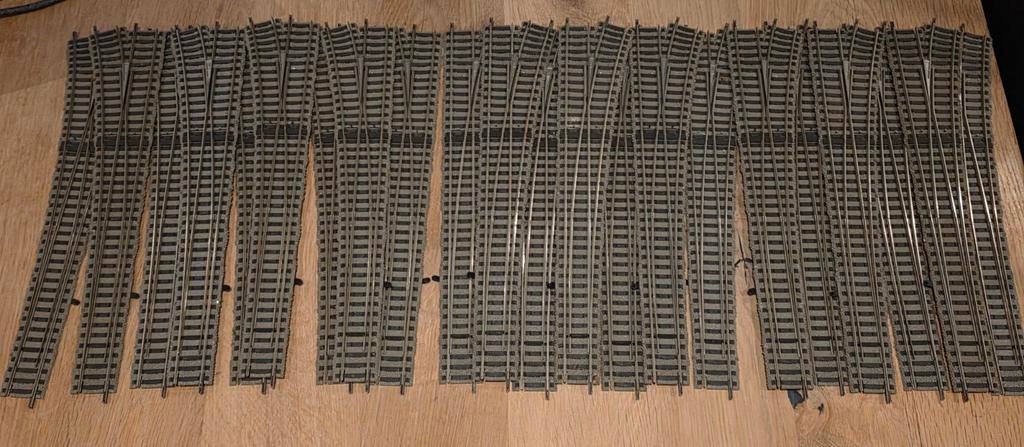 Fleischmann Profi Rails - 6178 en 6179 300mm wissels, Hobby en Vrije tijd, Gelijkstroom, Fleischmann, Rails, Ophalen of Verzenden