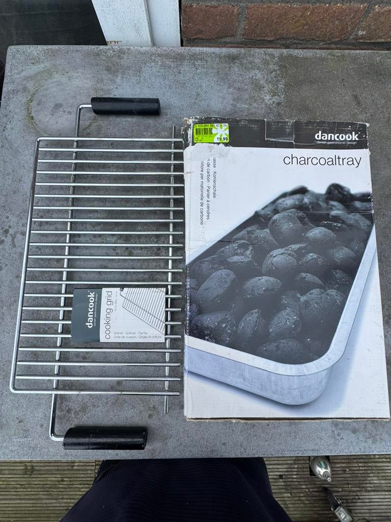 Dancook - cooking grid & charcoal tray, Ophalen of Verzenden, Zo goed als nieuw