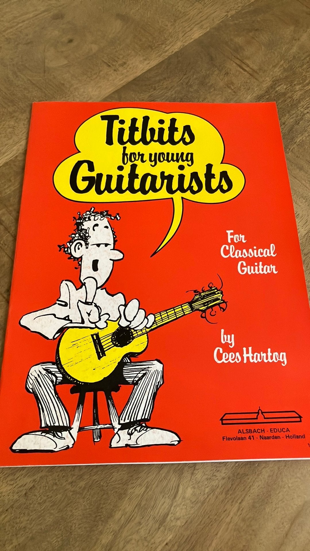 Lesboek gitaar, Muziek en Instrumenten, Bladmuziek, Ophalen, Gitaar, Nieuw, Thema