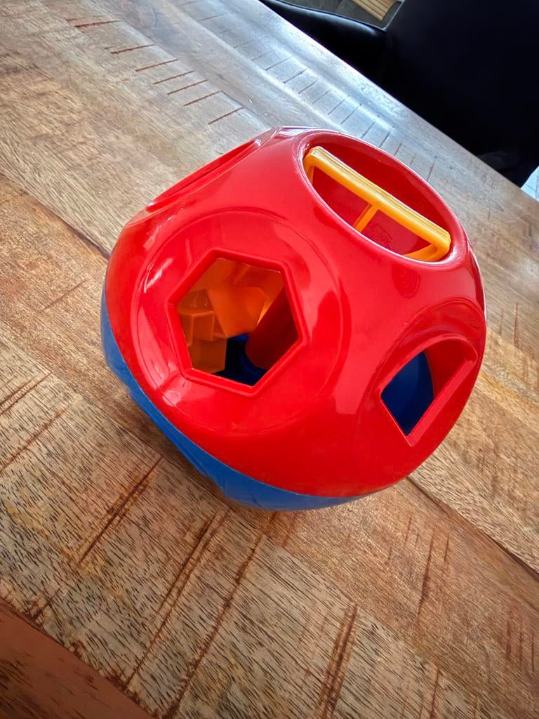 Hollebol Tupperware compleet met vormen, Kinderen en Baby's, Speelgoed | Babyspeelgoed, Gebruikt, Overige typen, Ophalen of Verzenden