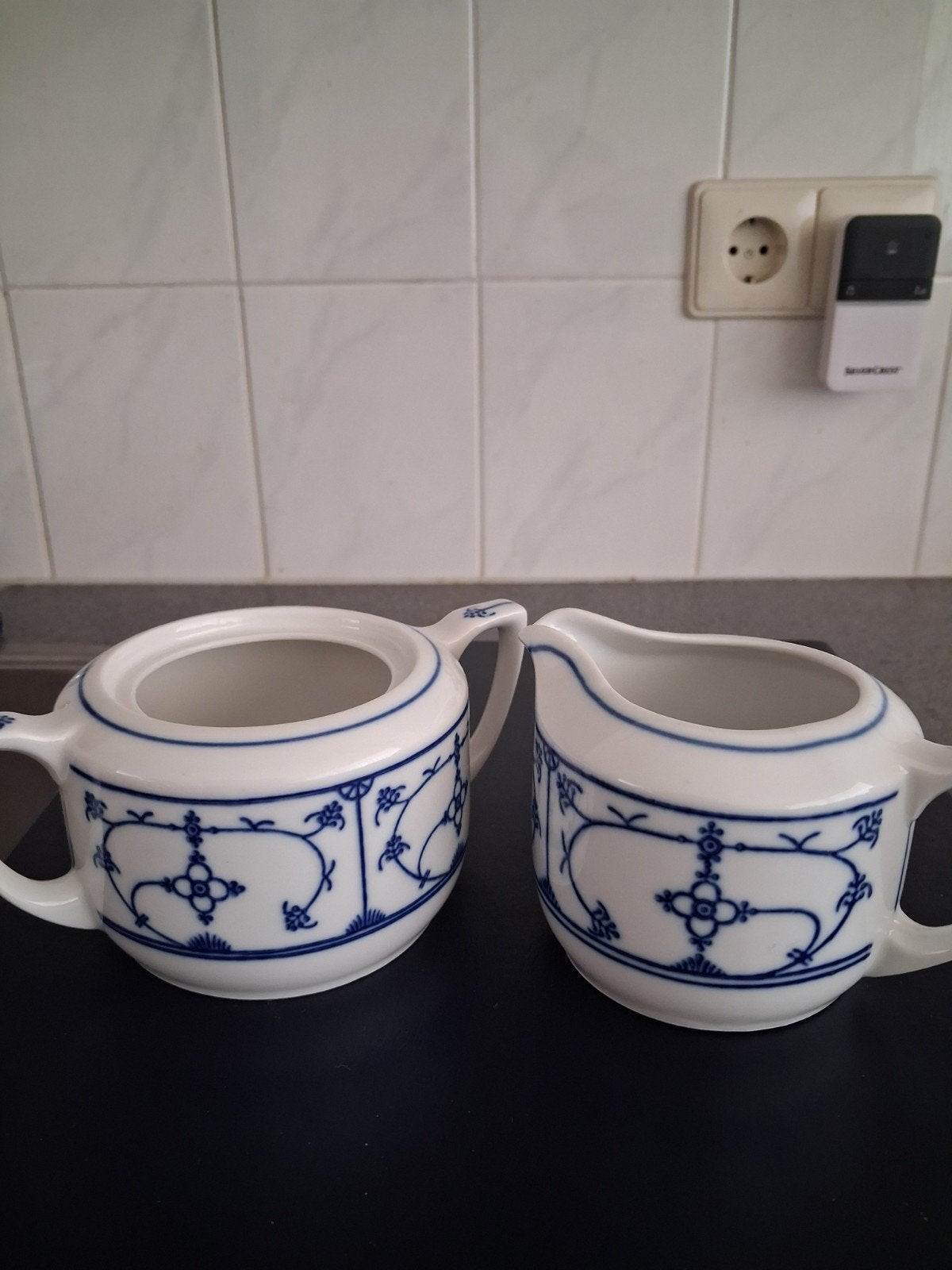 ORIGINEEL JÄGER BLAU SAKS ROOMSTELLETJE, Overige typen, Ophalen of Verzenden, Zo goed als nieuw, Overige stijlen