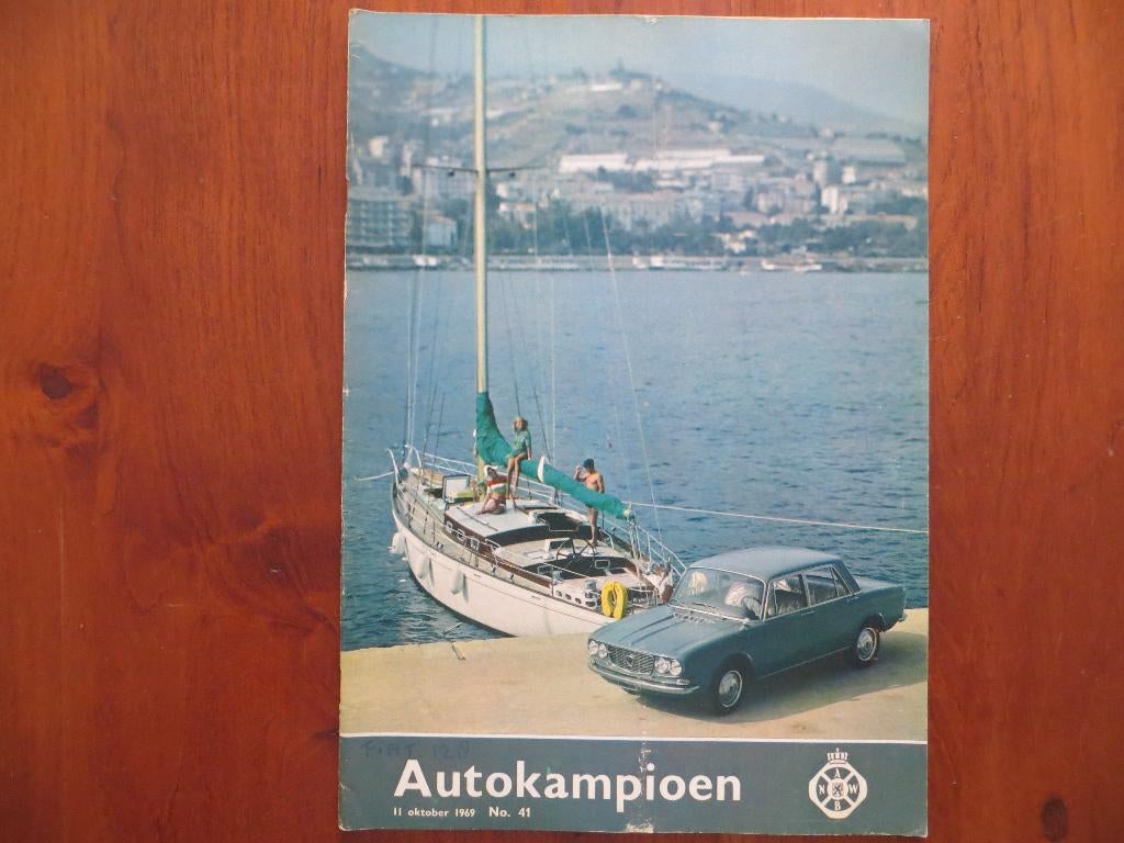 Autokampioen 41 1969 Fiat 128 (test), Austin / Morris 1300, Ophalen of Verzenden, Zo goed als nieuw, Overige merken