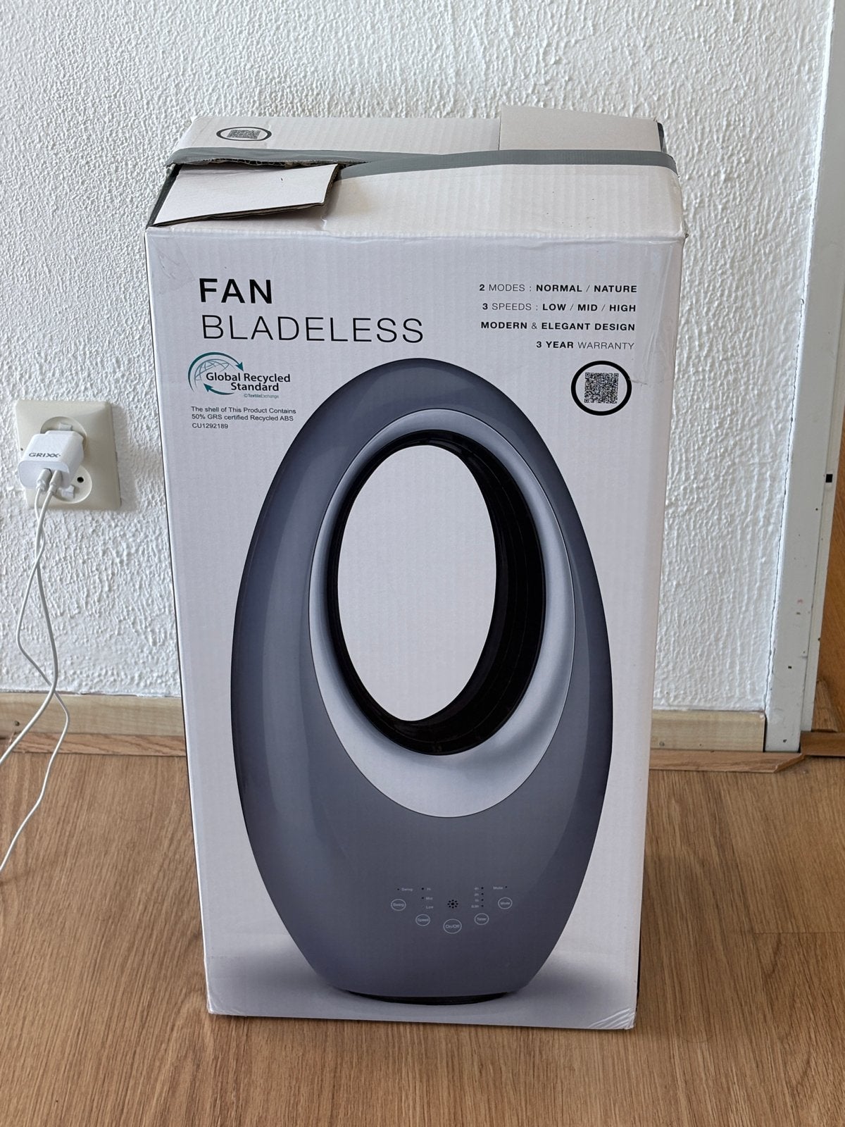 Bladeless ventilator - goed als nieuw, Ophalen, Zo goed als nieuw, Overige
