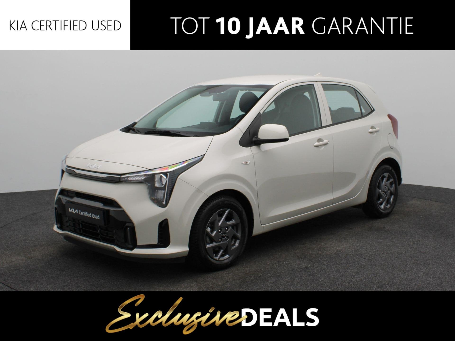 Kia Picanto 1.0 DPI DynamicLine | Stoelverwarming | Stuurver, Stof, Euro 6, Geel, 19 km/l