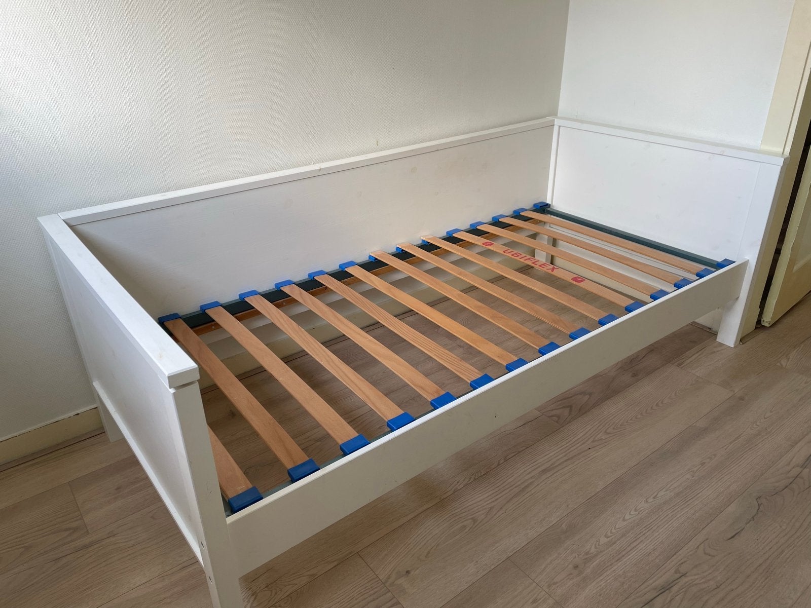 Eenpersoons Ledikant (90x200 cm) met lattenbodem, Ophalen, Gebruikt, 90 cm, Eenpersoons