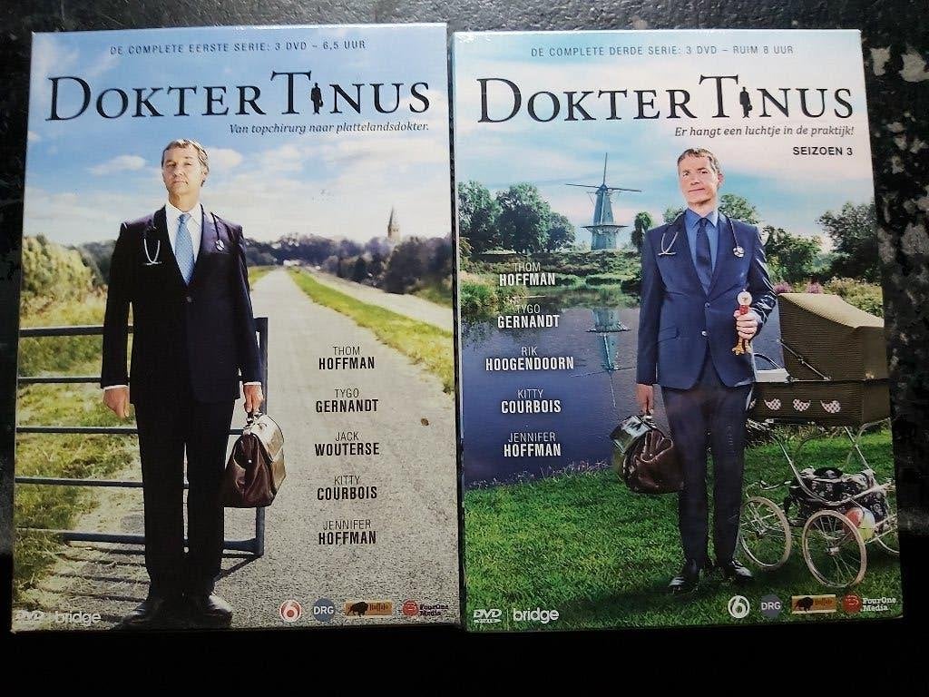 dokter tinus 1  en 3  (3 is nieuw), Cd's en Dvd's, Alle leeftijden, Drama, Zo goed als nieuw, Seizoen 1
