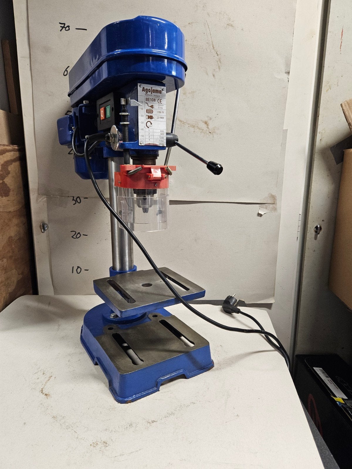 Agrojama Kolomboormachine 180W - Compact en Krachtig, Ophalen of Verzenden, Gebruikt, Kolomboormachine