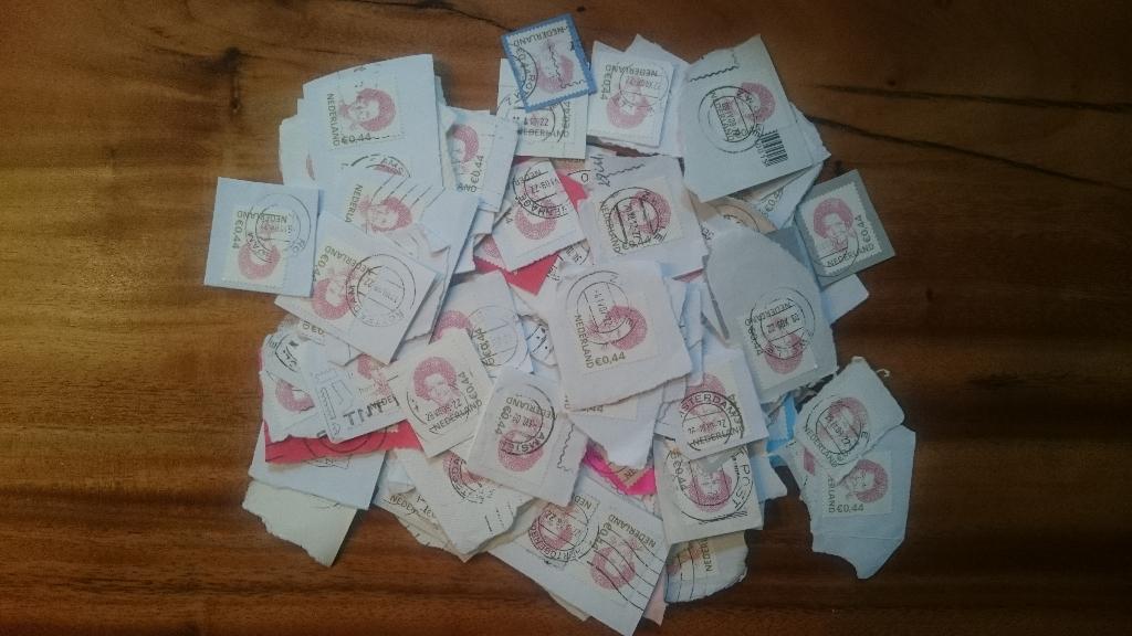 Kilowaar - Kantoorpost - Beatrix 44 ct - ca 1000 stuks, Postzegels en Munten, Postzegels | Nederland, Ophalen of Verzenden, Na 1940