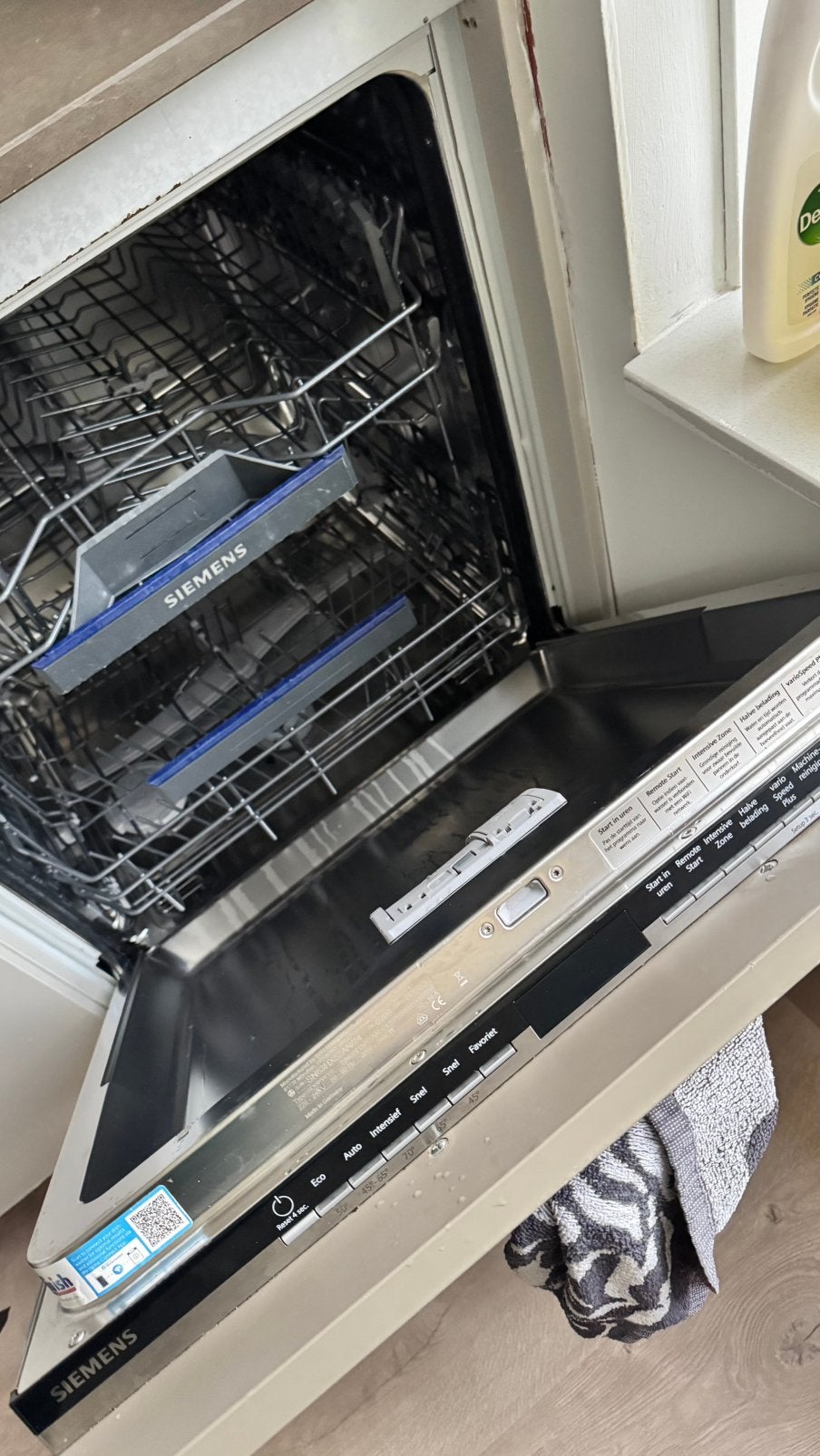 Siemens SN63HX52AN inbouw vaatwasser 60cm wifi home, Witgoed en Apparatuur, Vaatwasmachines, Ophalen, Minder dan 85 cm, Zo goed als nieuw