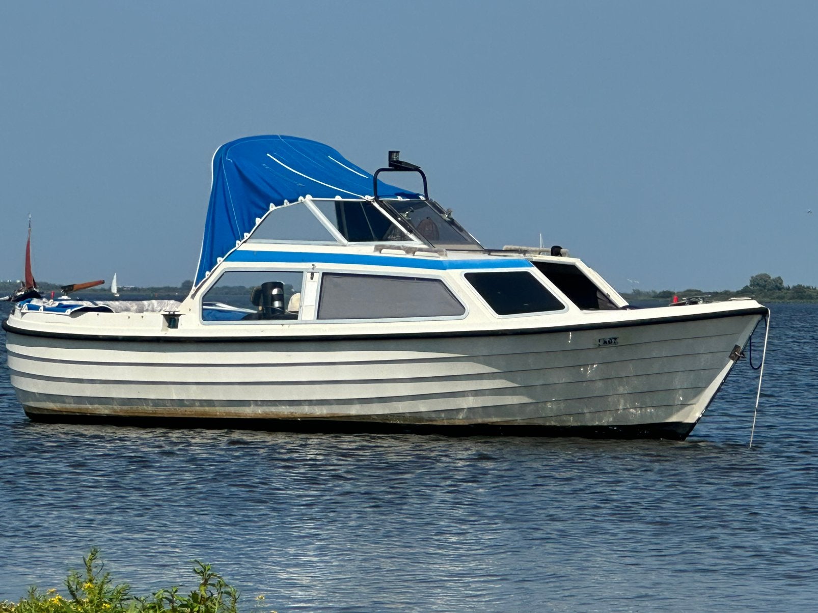 Nette en goede spitsgatter  neptim , scand 21. 6.30 m, Ophalen, 16 pk, Gebruikt, Binnenboordmotor