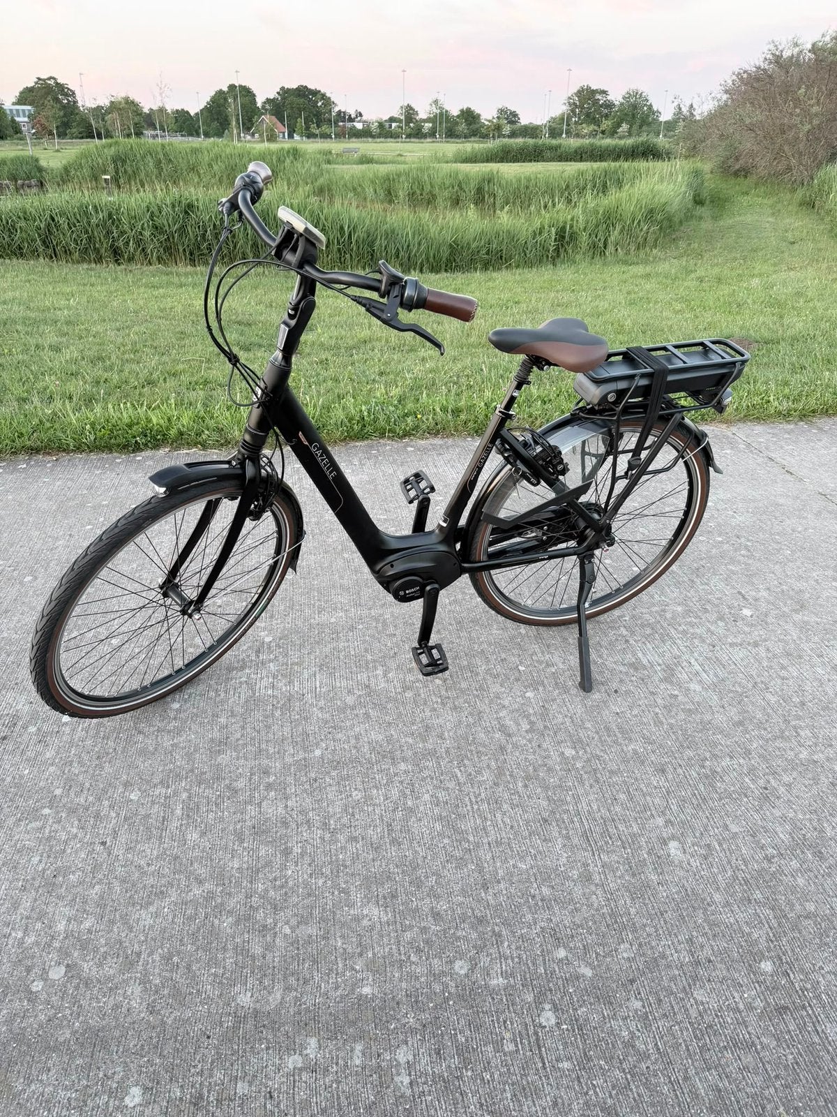 Gazelle orange c8 middenmotor bosch elektrische fiets, 47 tot 51 cm, Ophalen of Verzenden, Zo goed als nieuw, Gazelle