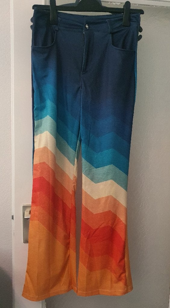 kleurrijke retro broek maat: XS, Ophalen of Verzenden, Nieuw, Onderkleding