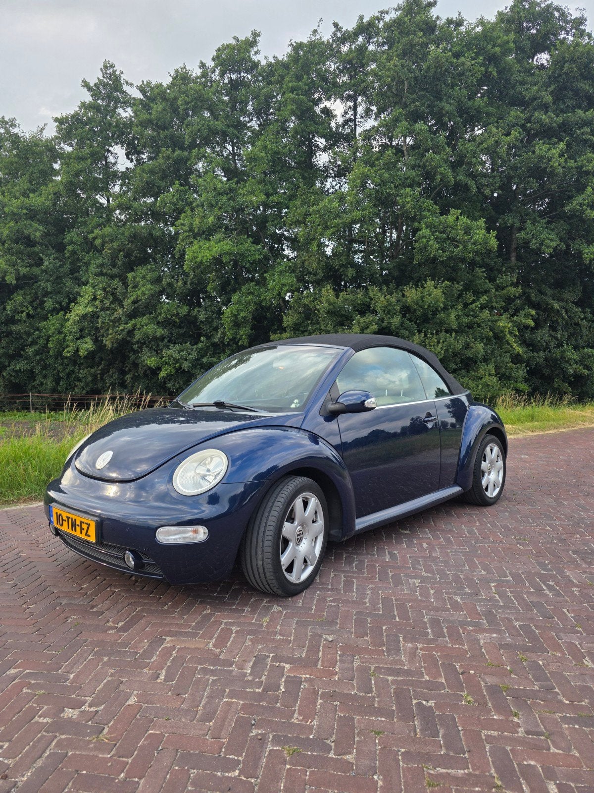 Volkswagen Beetle (Kever) 2.0 Cabriolet 85KW AUT 2004 Blauw, 4 cilinders, 115 pk, 1000 kg, Geïmporteerd