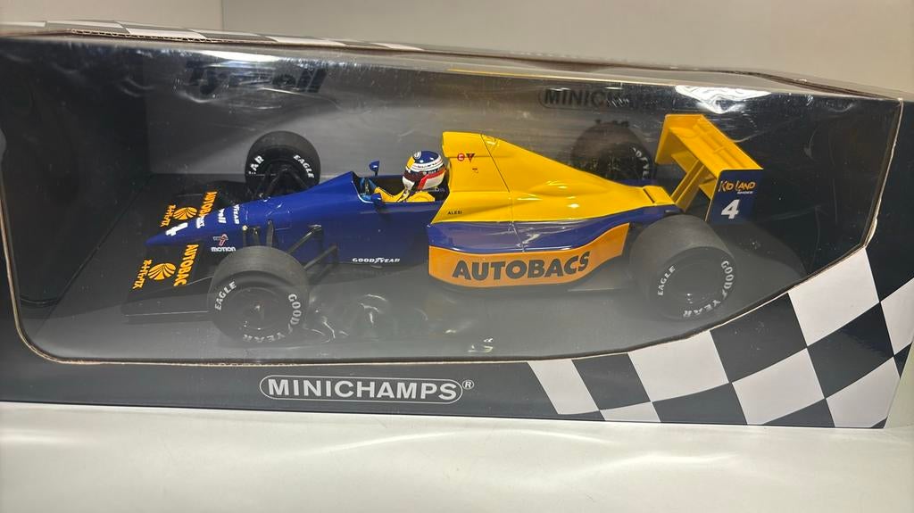 F1 Tyrrell ford 018 j.alese minichamps 1.18, Hobby en Vrije tijd, Modelauto's | 1:18, Ophalen of Verzenden, MiniChamps, A, A