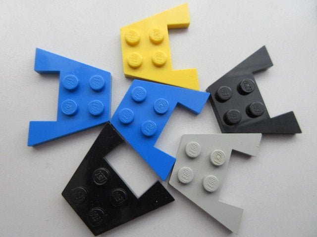 nr. 8623a, Vleugels, 4859 Wing, Ophalen of Verzenden, Zo goed als nieuw, Complete set, Lego