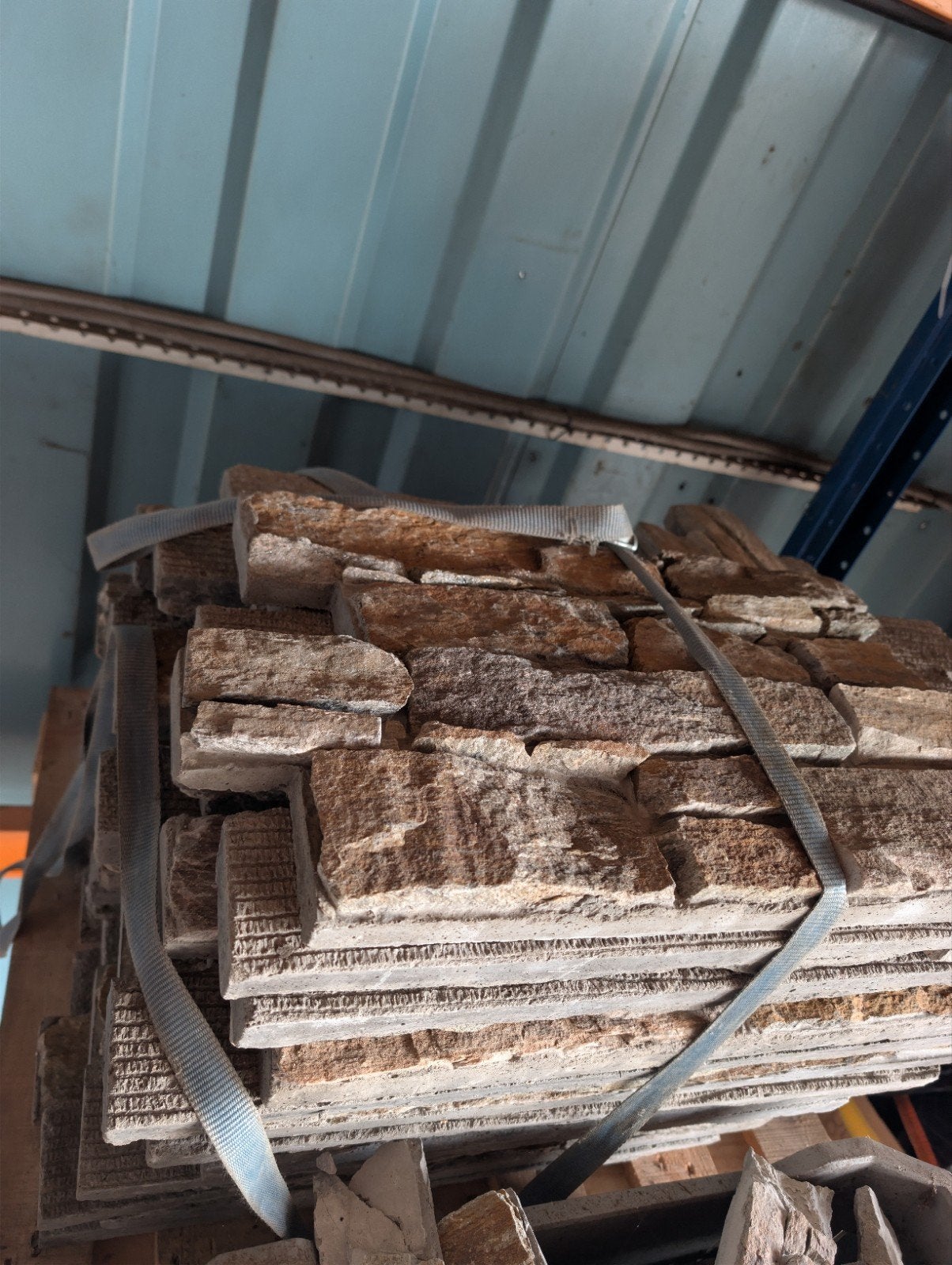 natuursteen gevel strips., Ophalen, Minder dan 20 cm, Minder dan 5 m², Wandtegels