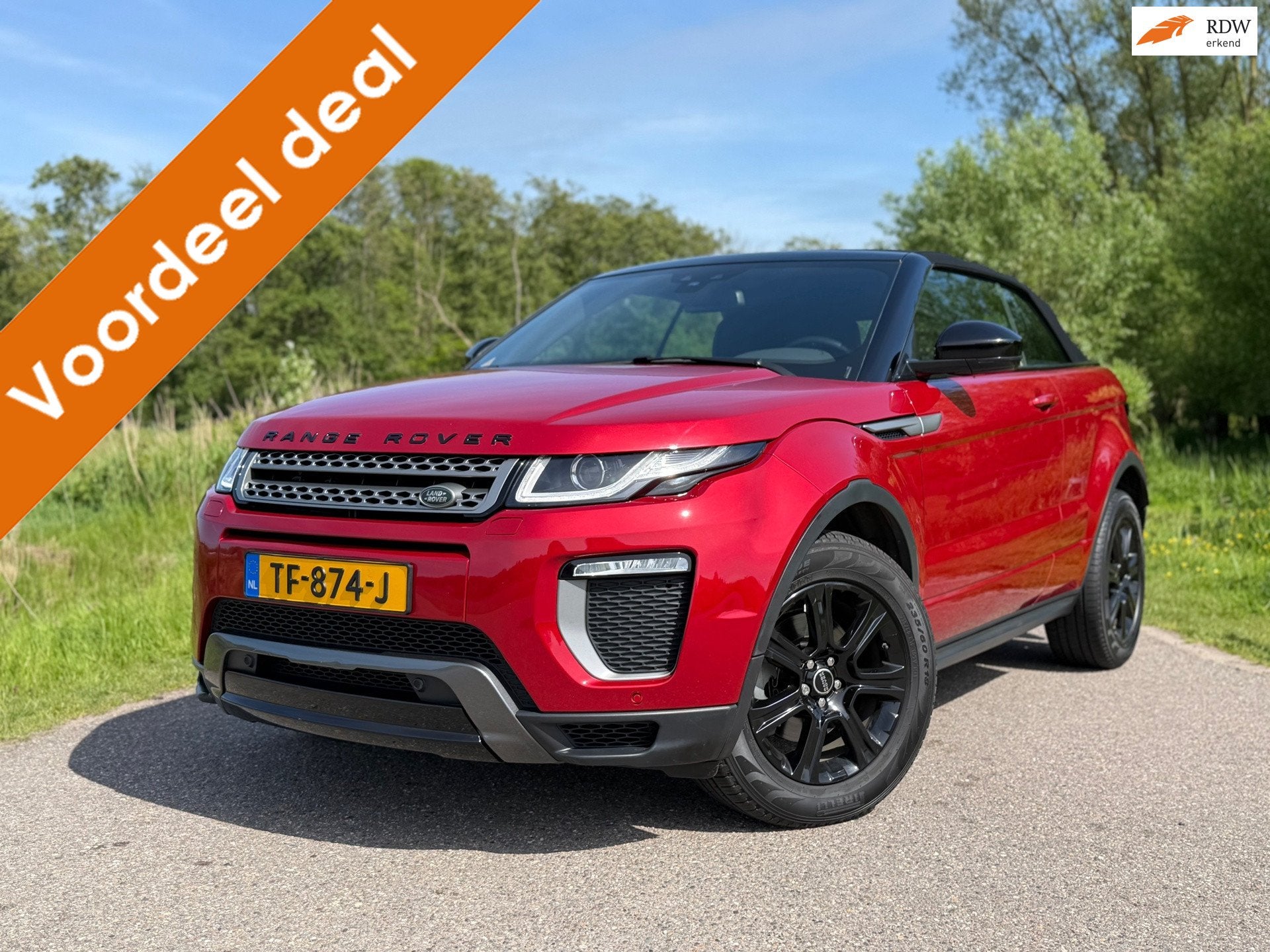 Land Rover Range Rover Evoque Convertible 2.0 TD4 SE Dynamic, Auto's, Automaat, 2005 kg, Gebruikt, 4 cilinders
