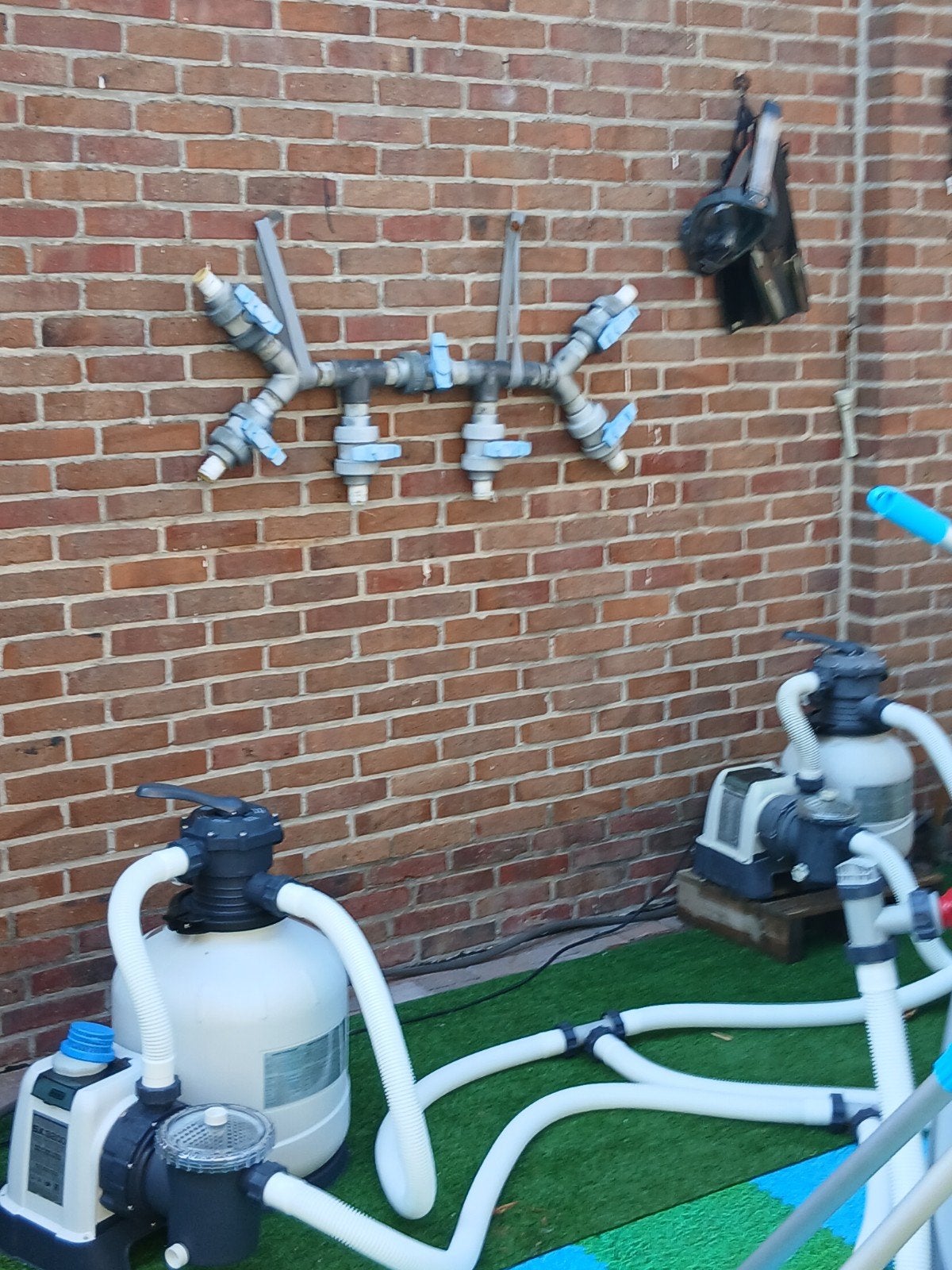 Bypass 7 kogelkraanen50MM slang aan sluiting 38MM 16 Bar!, Ophalen, Nieuw