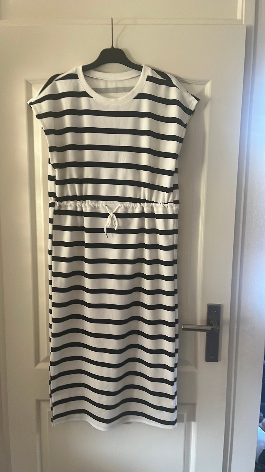 Jurk xl zwart wit gestreept Shein, Zwart, Maat 46/48 (XL) of groter, Nieuw, Ophalen of Verzenden